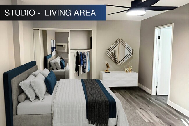 Estudio - Sala de estar - Park Avenue Apartments