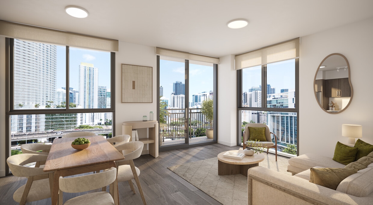 Model Unit Rendering - Gallery Marti Park