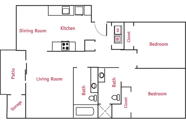 2HAB/2BA - Hite Landing Apartments