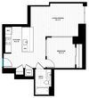 1 Bed/1 Bath-1K