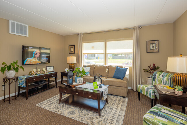 Sala de estar - Crestview Apartment Homes