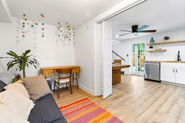 Office or guest suite with futon - 2911 N Highland Ave