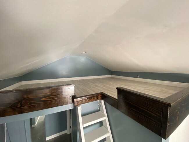 Loft area/mattress only. - 653 Washington Ave