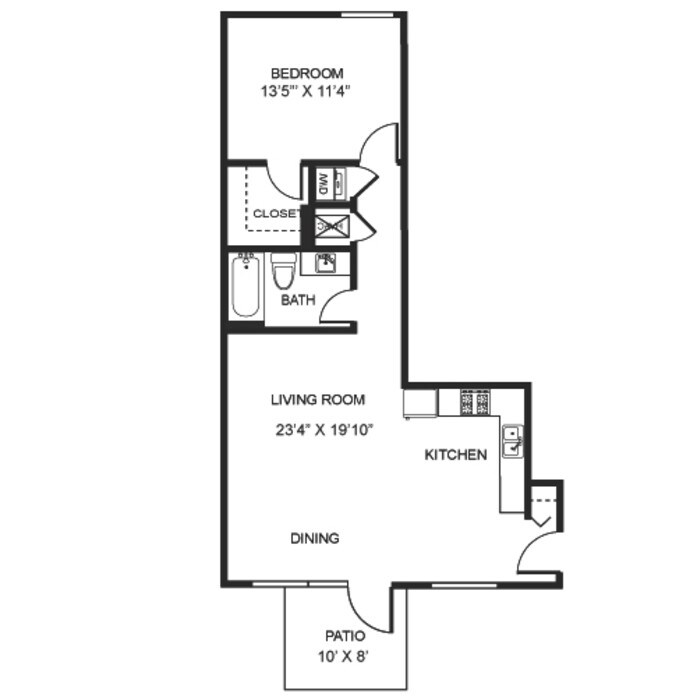 1222 W Madison St Unit 214, Chicago, IL 60607 Room for Rent in