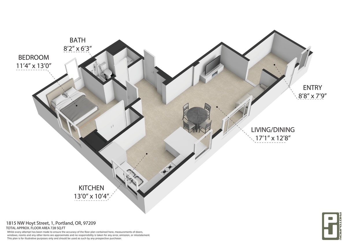 Newly Renovated NW Parish House Apartment - 1bd/1ba - Newly Renovated NW Parish House Apartment - 1bd/1ba