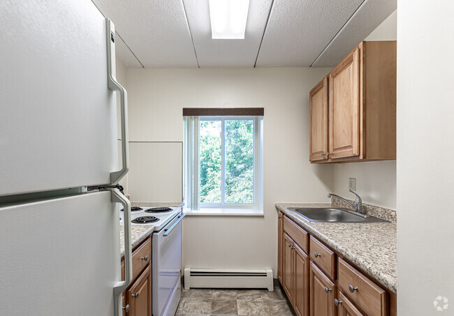 1BR, 1BA - Kitchen - Hamilton Park