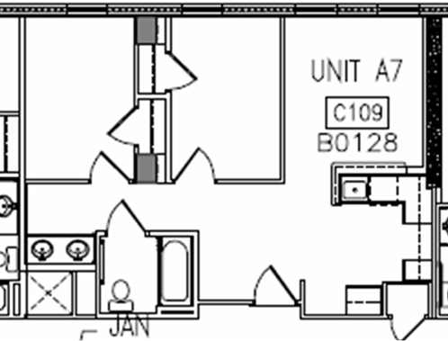 2BR/1BA - University Commons