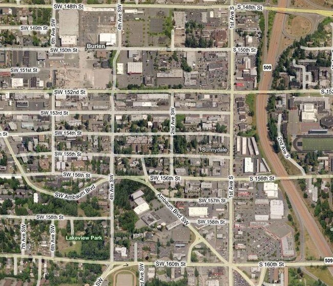 Aerial Photo - The Trianon Apartments