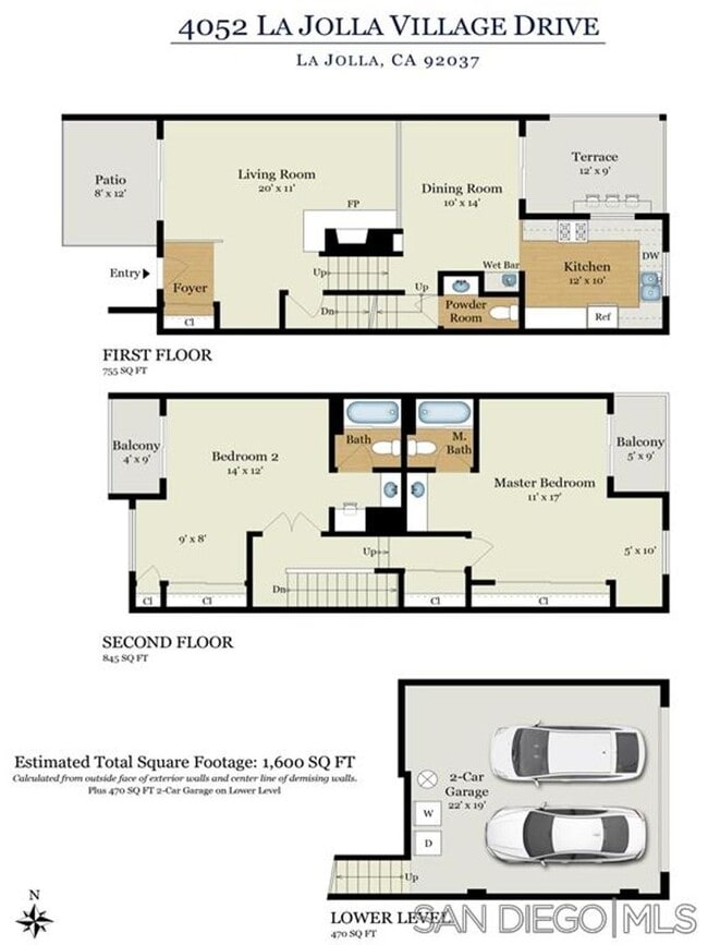 Building Photo - Super Spacious 2-Bedroom + Office 2.5-Bathroom La Jolla UTC Townhome with 2-car garage