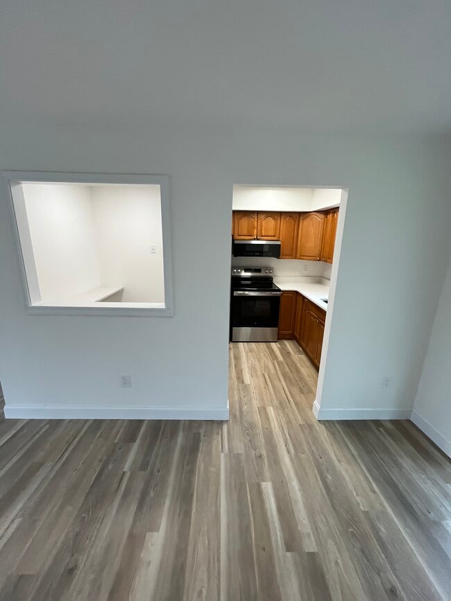 View from dinning room into kitchen - 29 Cedar St