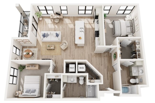 Two Bedroom Apartment - Allen Bay