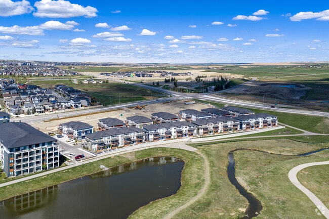 Photo aérienne - Sage Pointe Townhomes