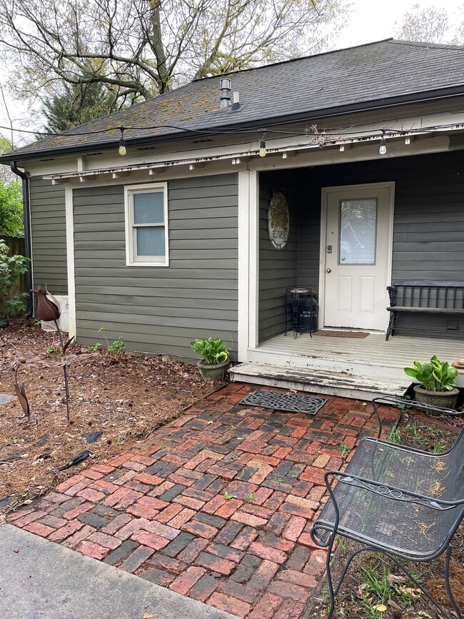 Cottage front porch - 624 W College Ave