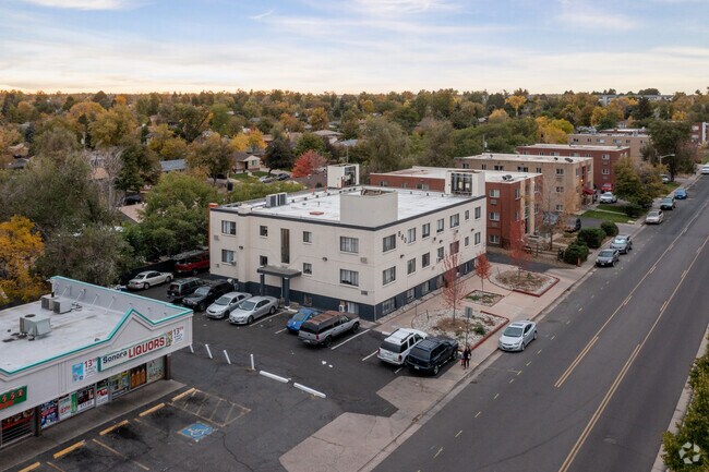 Aerial Photo - Coachmen Apartments
