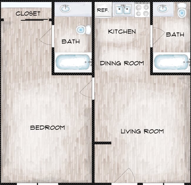 Interior Photo - Vivo Living Ivy Creek