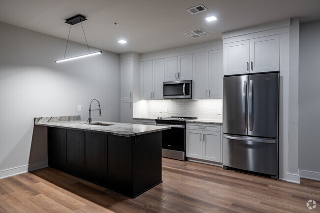 Sleek Finishes in Kitchen - The Hazelton