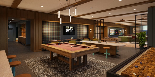 Game Room - EVER Knoxville Apartments