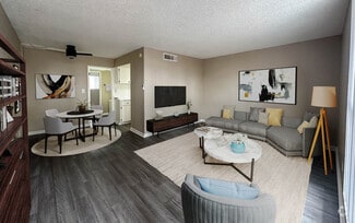 1 BR, 1 BA - Living Room - Maryland Park Apartments