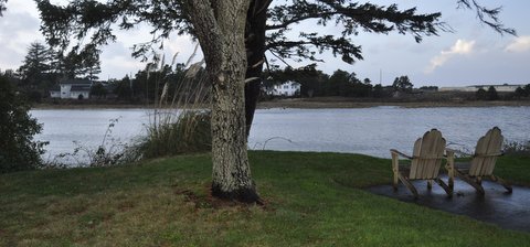 Private back yard on the river - 1404 N Holladay Dr