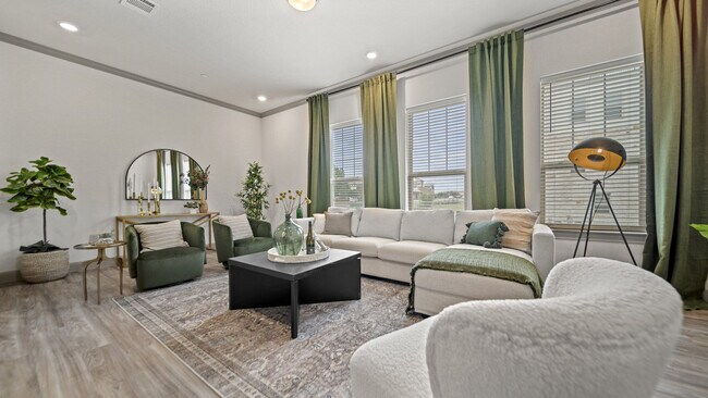 3 habitaciones, 3.5 baños - 271 m² - Sala de estar - The Summit Brownstones