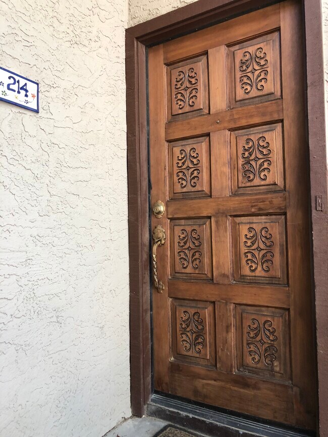 Front door - 7557 N Dreamy Draw Dr