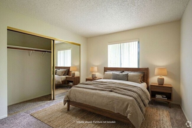 Dormitorio de 2 habitaciones y 1 baño (preparado) - Creekside Village Apartments