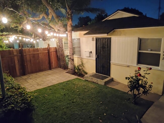 Bistro Lights/paved patio - 5042 Sawtelle Blvd