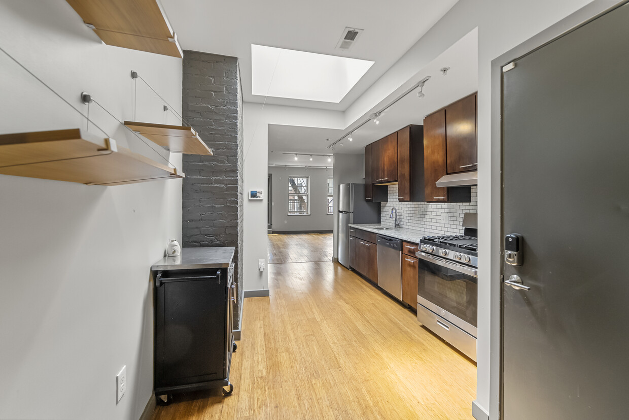 Kitchen/ Skylight - 1010 N Calvert St (Baltimore, MD)