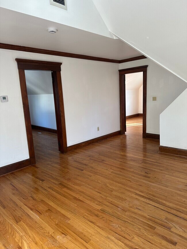View of bedrooms from living room/dinning room - 193 Maple St