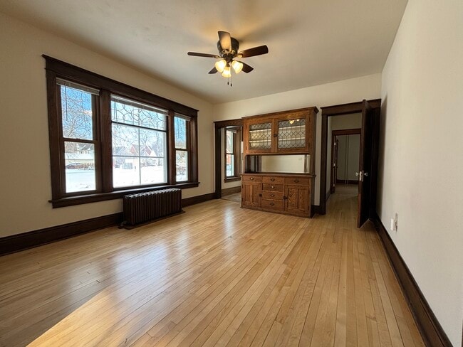 Gorgeous built-in hutch in dining room. - 1001 S Barstow St
