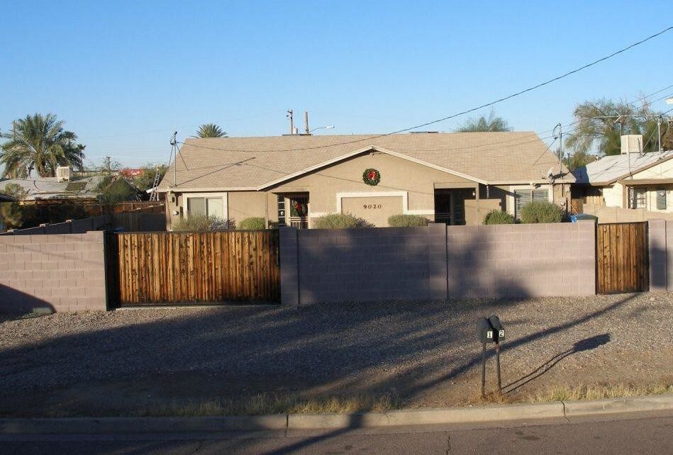 View from the street - 9020 N 10th St