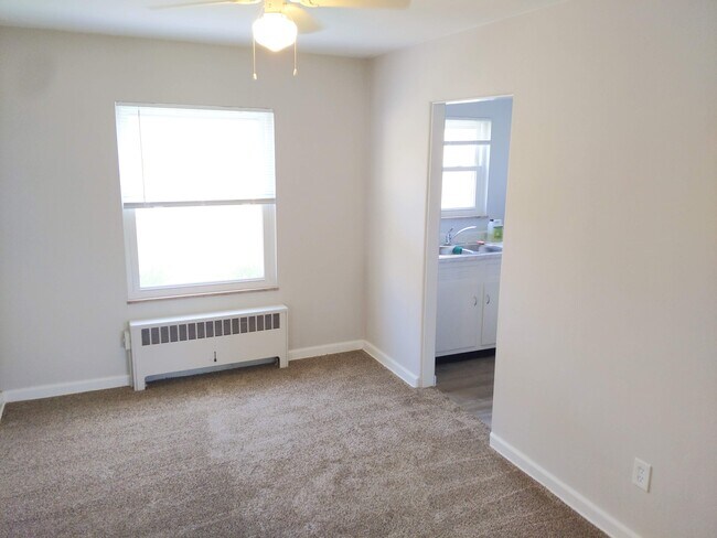Dining room looking toward kitchen - 1224 North Plum Street
