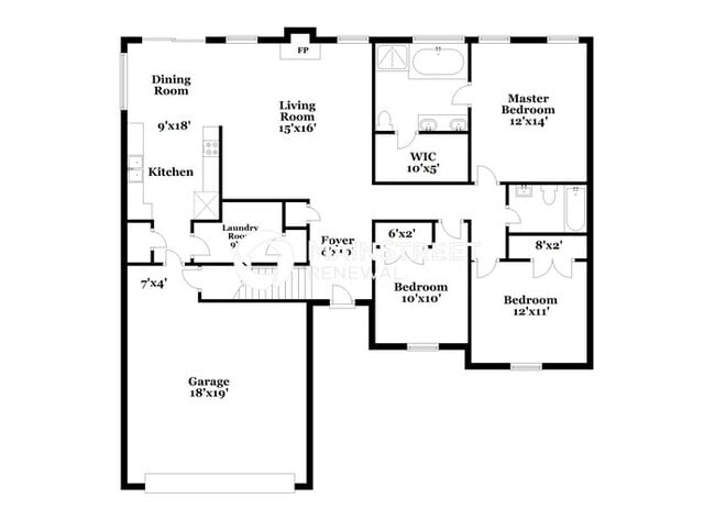 Foto del edificio - 4 Bedroom Pet-Friendly Home in Murfreesbor...
