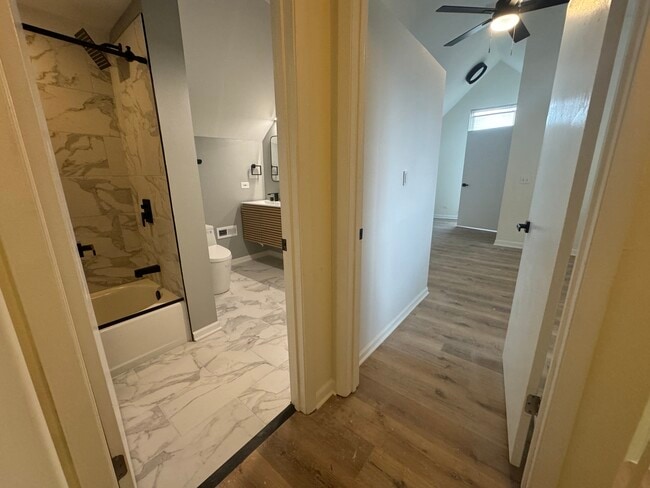 Full bath on second floor - 2430 N Southport Ave