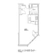 Studio 529 sq ft HIF 80%