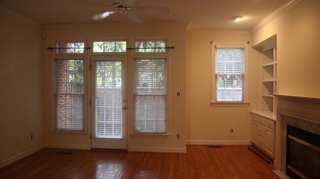 Living Room leading to back patio - 108 Hatfield Ln