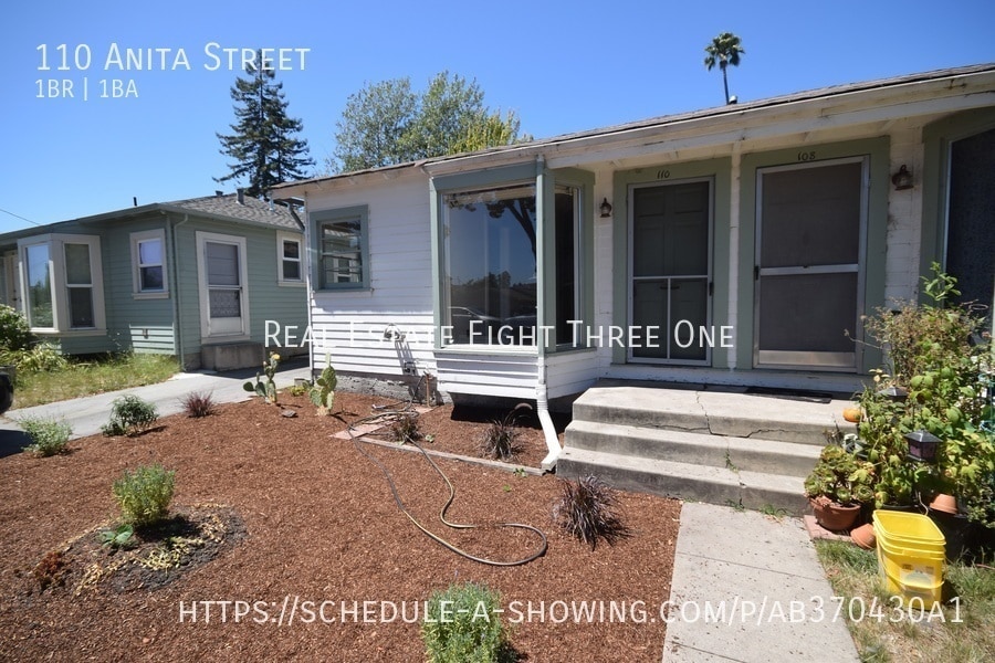 West Side Santa Cruz 1 Bedroom + Office House Rental in Santa Cruz
