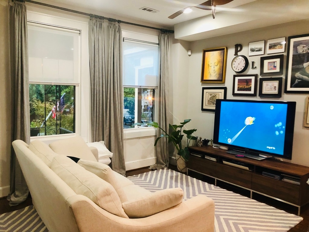 Living room - 179 V St NE