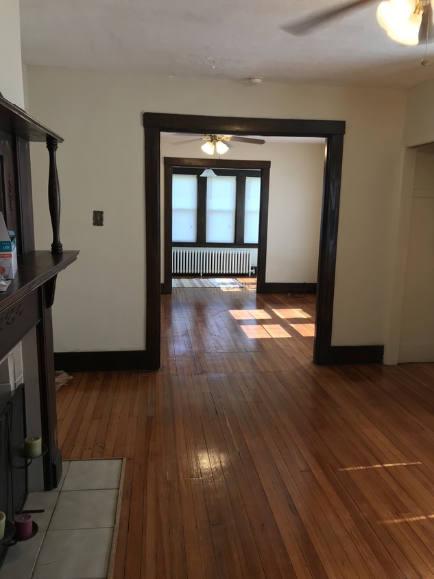 First floor entry, living and dining room - 2720 Main St