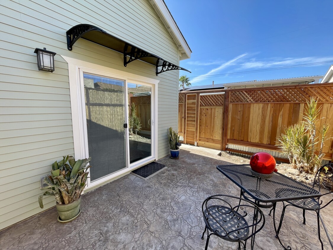 Back patio off bedroom slider - 3223 Landis St