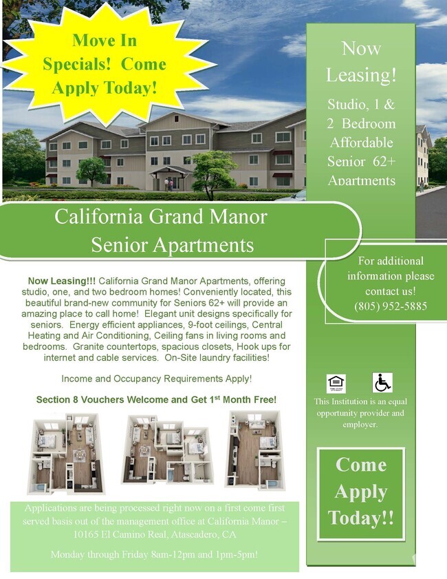 Building Photo - California Grand Manor Senior Apartments