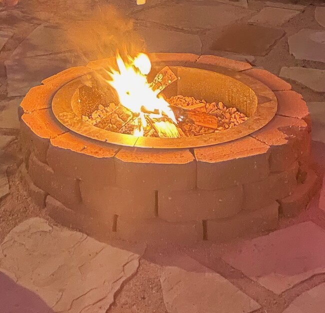 outdoor fire pit - 2747 N 145th Ave