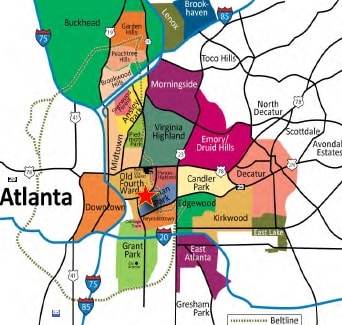 Neighborhood Map - Tribute Lofts