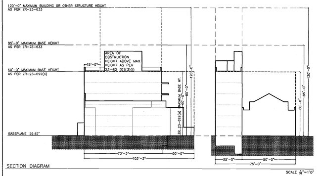 Sección Diagram - 124 W 16th St
