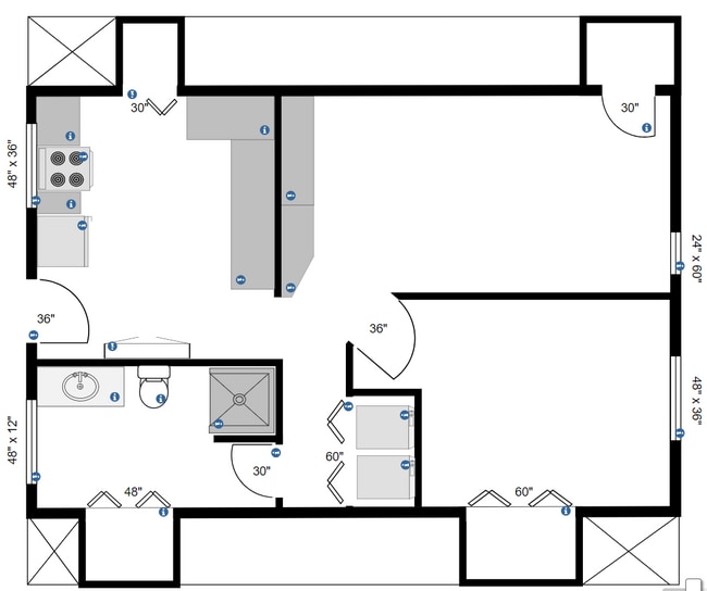 Floor plan - 9841 Cleveland Ave NW