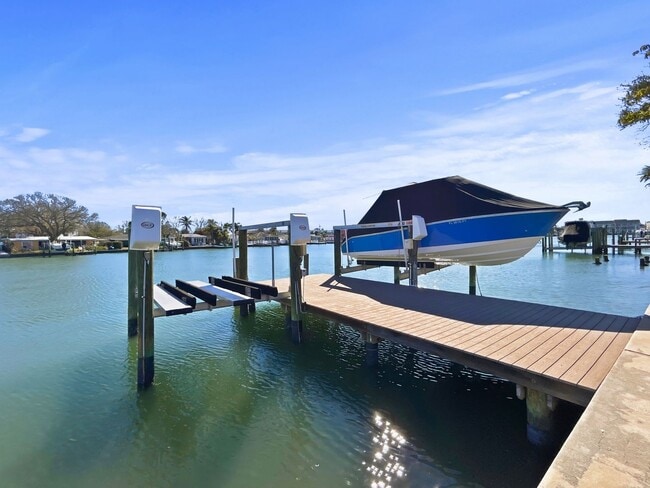 Building Photo - Amazing Indian Rocks Beach Waterfront Rental – Dock, Boat Lift & Garage! 2bed | 2bath