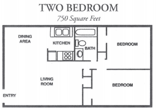 Plano de planta - Waverly at Oyster Point