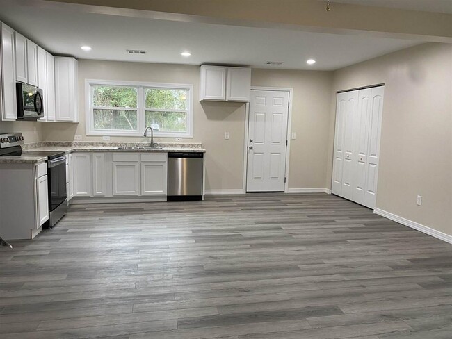 Remodeled kitchen, Back door, & Laundry Area - 145 S 3rd St