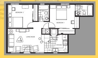 2HAB/2BA - San Carlos Village