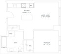 1 Bed 1 Bath-B4